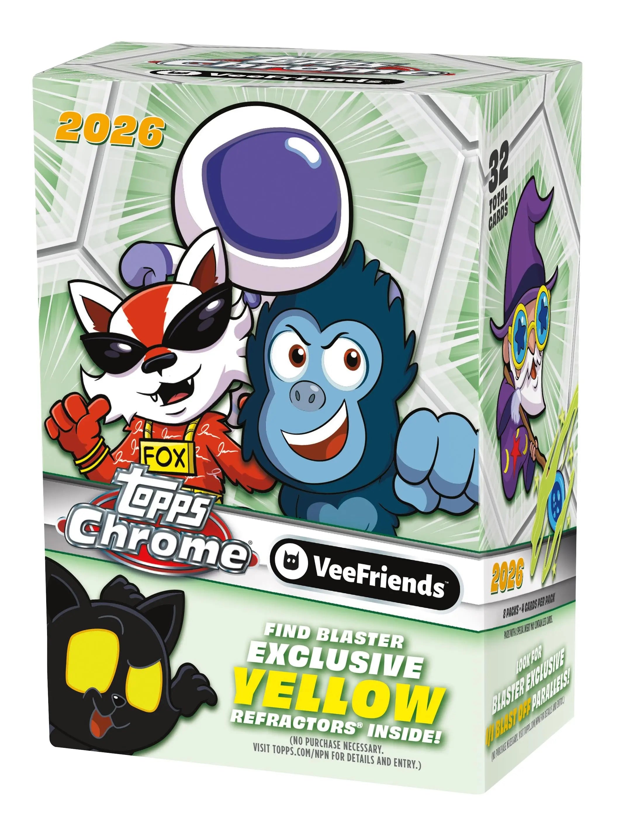 2026 Topps Chrome Veefriends Value Blaster Box 
