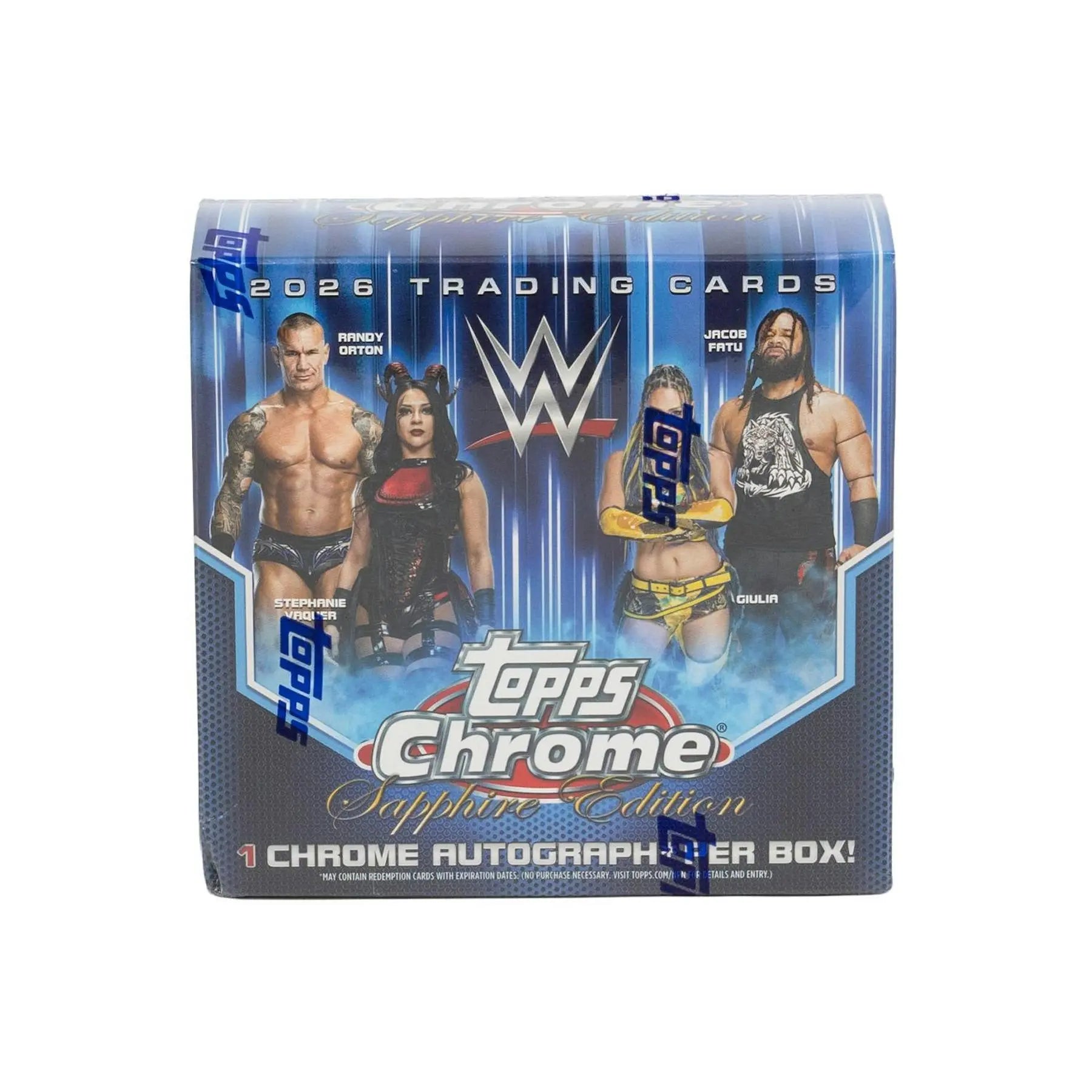 Buy 2026 Topps Chrome WWE Sapphire Box Online - Best Price
