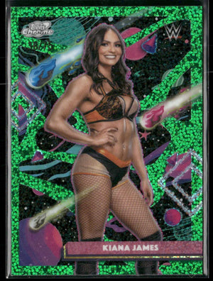 2026 Topps Cosmic Chrome Green Kiana James /75 