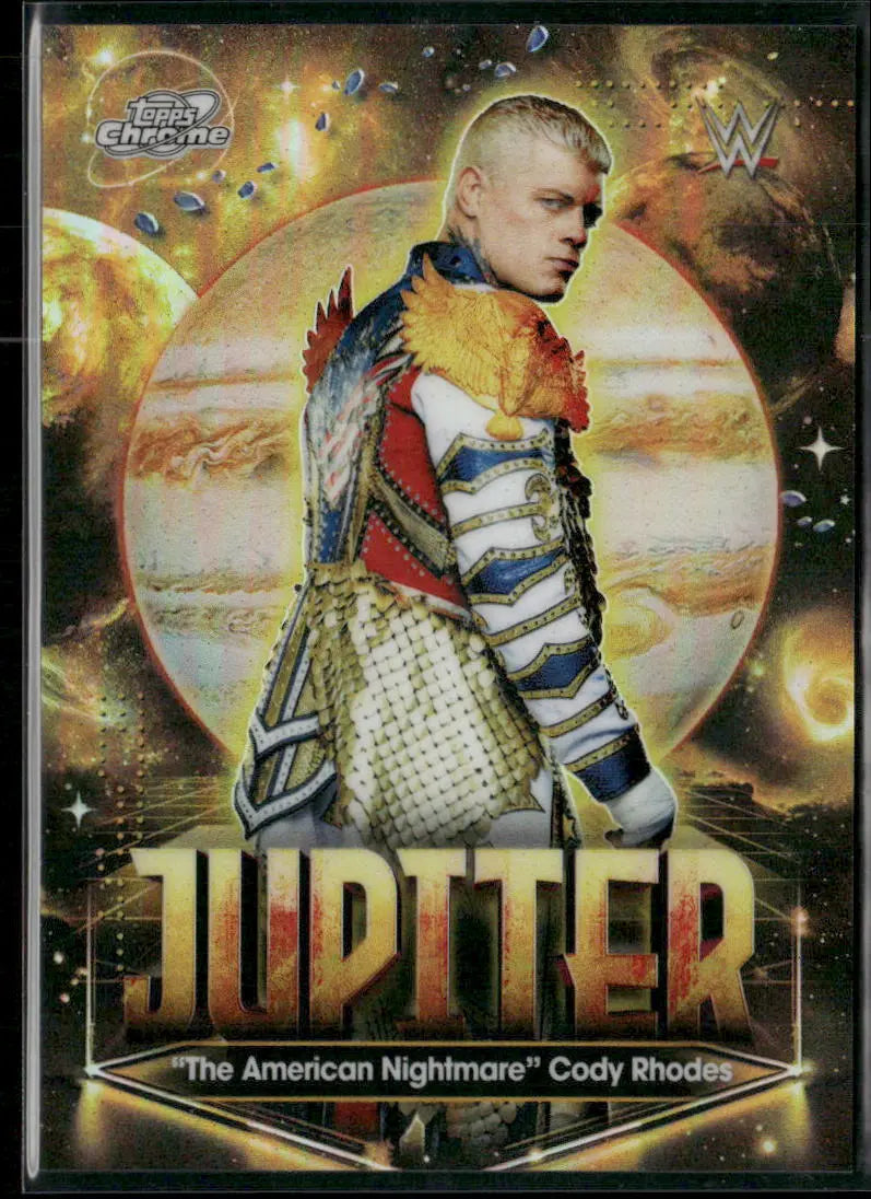 2026 Topps Cosmic Chrome Planetary Pursuit Jupiter Cody Rhodes #PPJ-1 