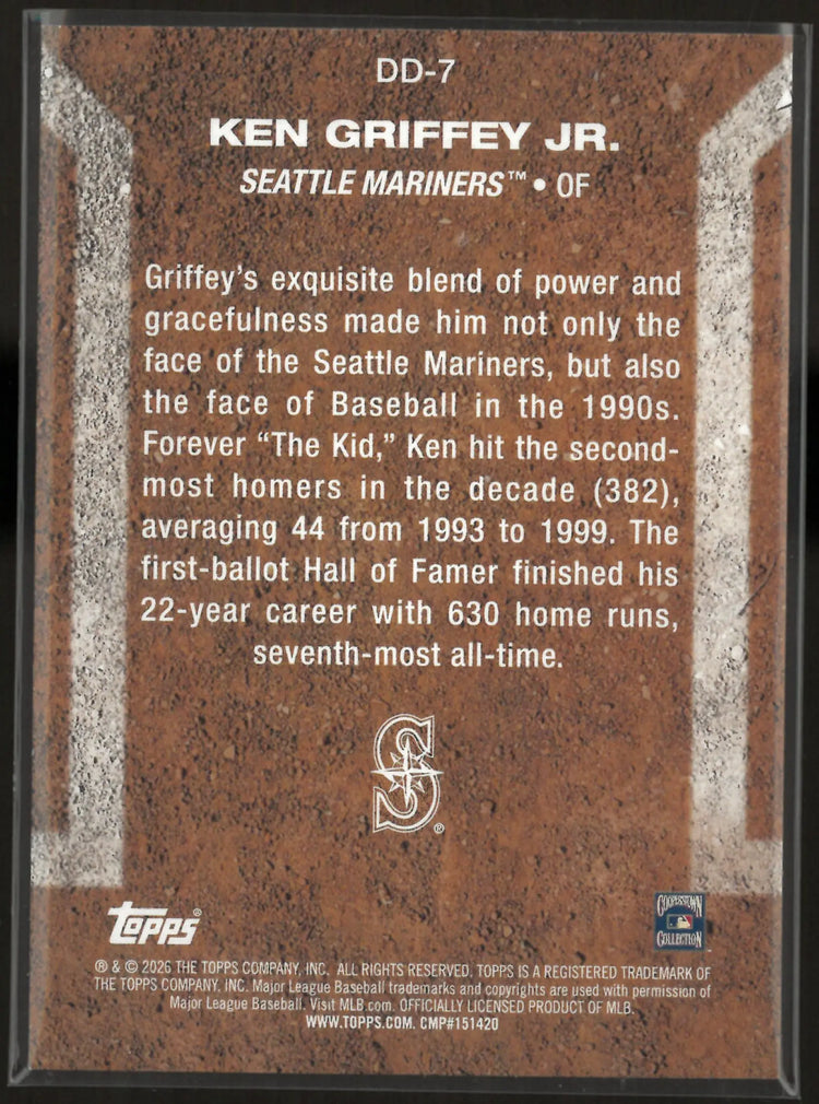2026 Topps Diamond Dust Ken Griffey Jr. SSP 