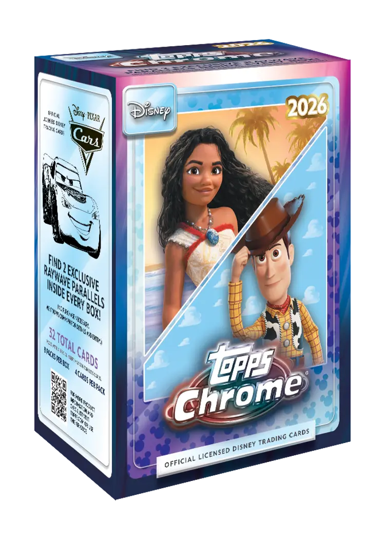 2026 Topps Disney Chrome Value Blaster Box 