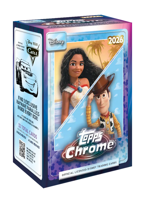 Buy 2026 Topps Disney Chrome Value Blaster Box Online Deals