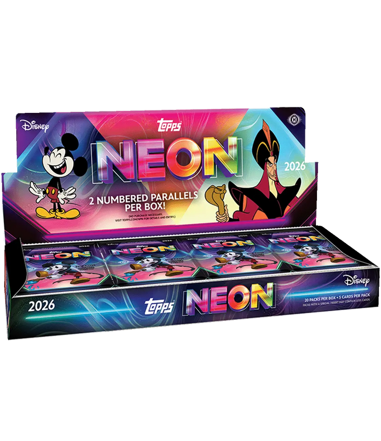 Buy 2026 Topps Disney Neon Hobby Box Online - Best Price