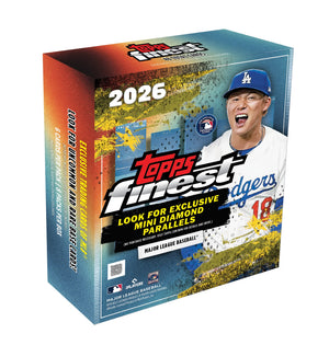 2026 Topps Finest Baseball Mega Box 