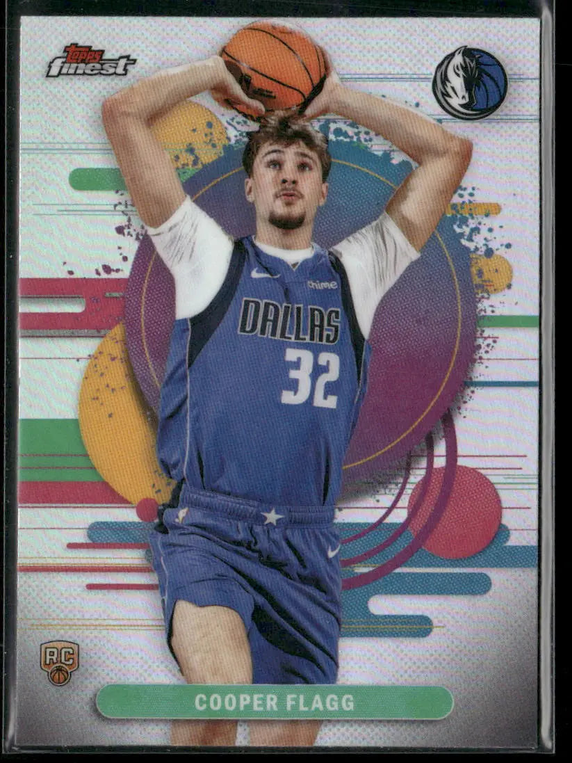 2026 Topps Finest Basketball Refractor Rookie Cooper Flagg 