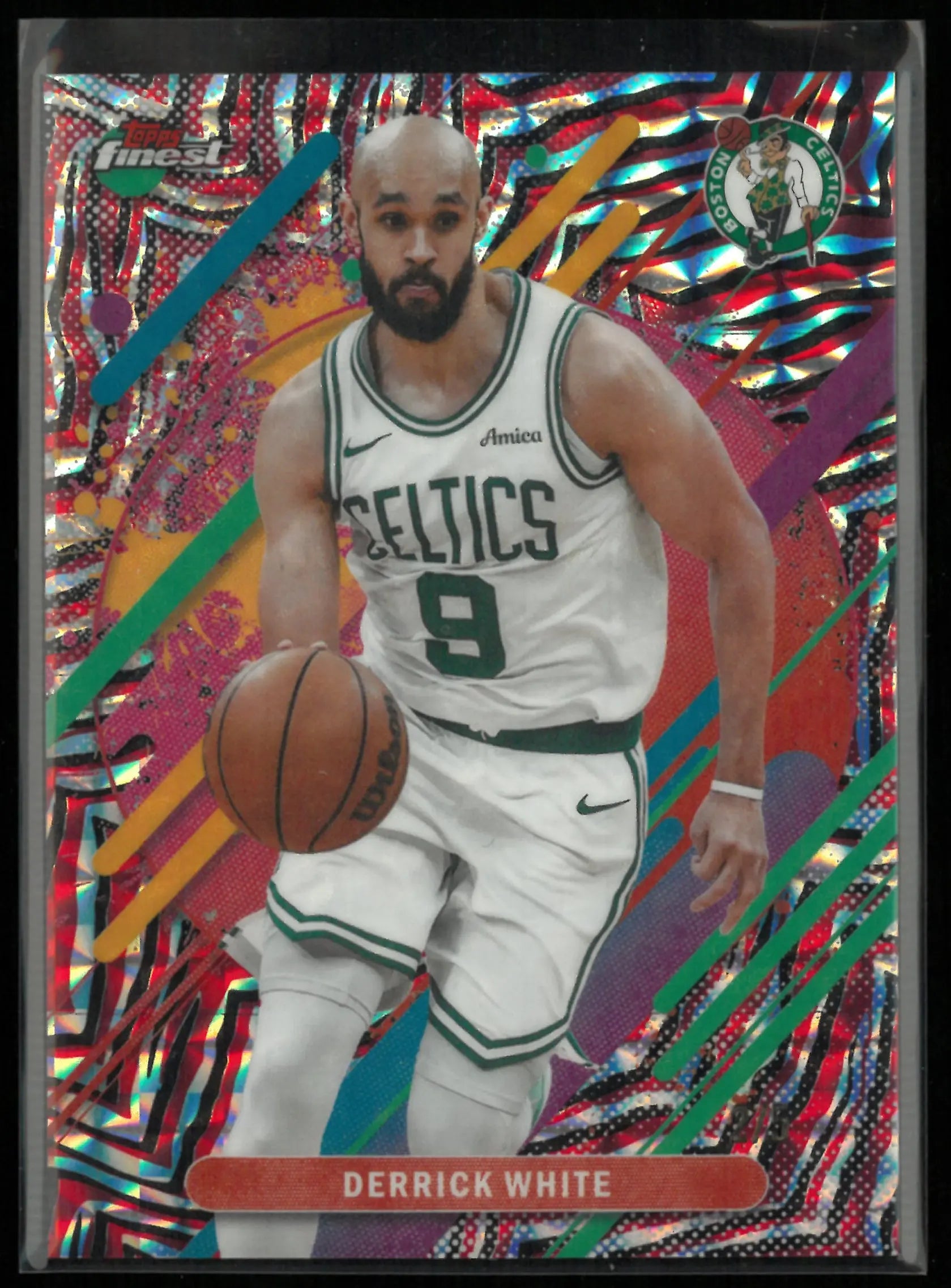 2026 Topps Finest Derrick White Red /5 
