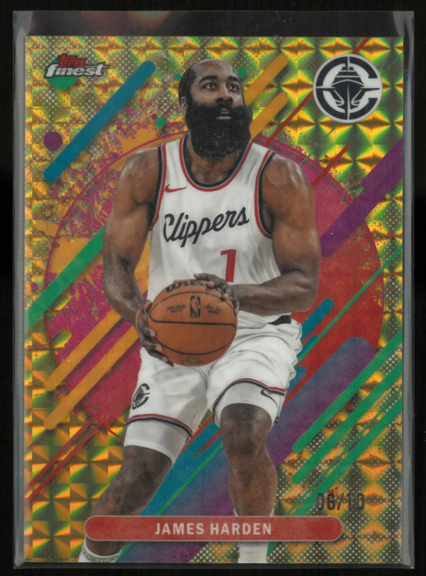 2026 Topps Finest James Harden Gold /10 