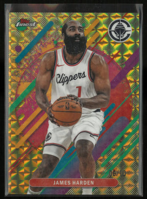 2026 Topps Finest James Harden Gold /10 