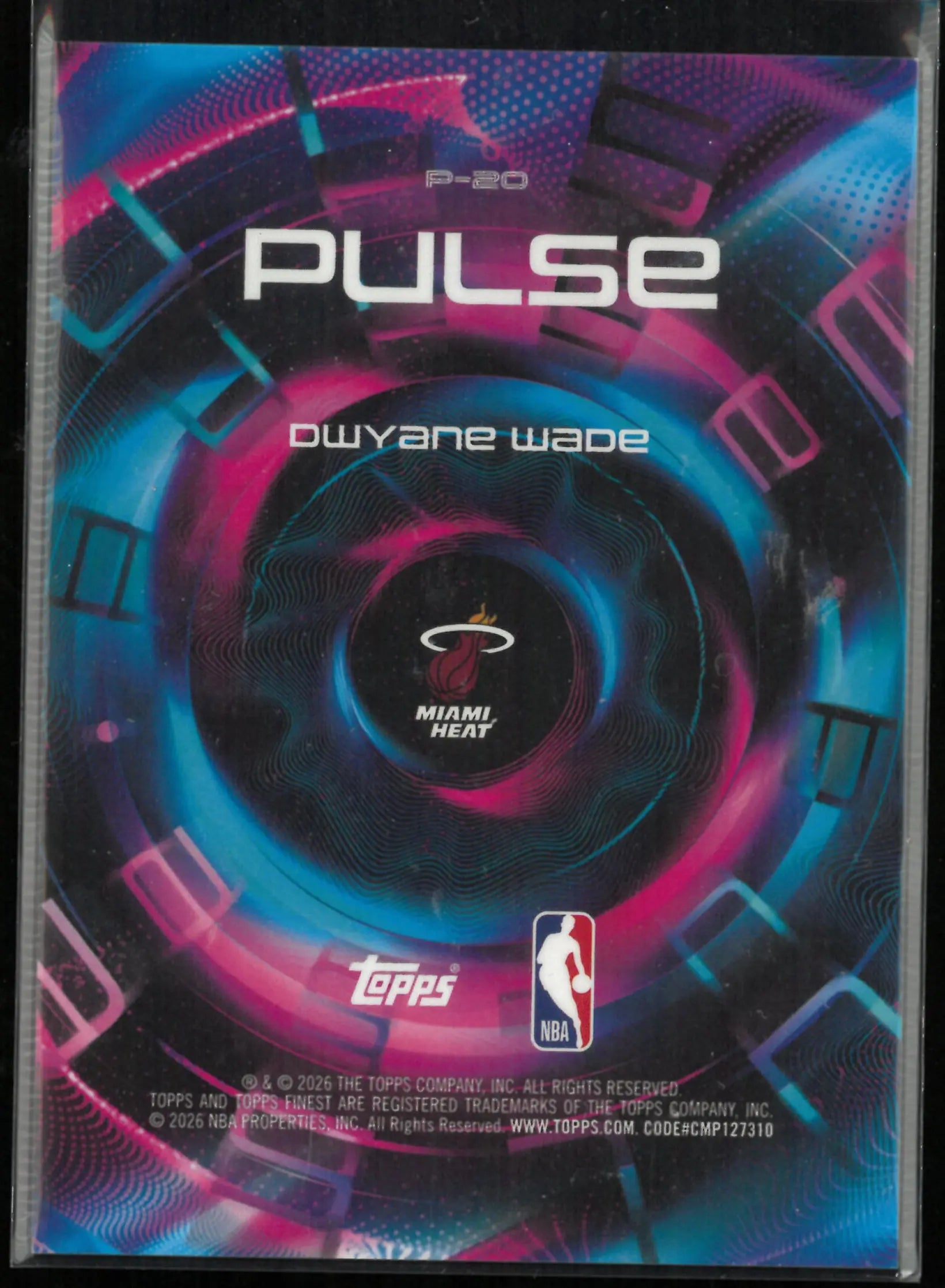 2026 Topps Finest Pulse Dwayne Wade SP 