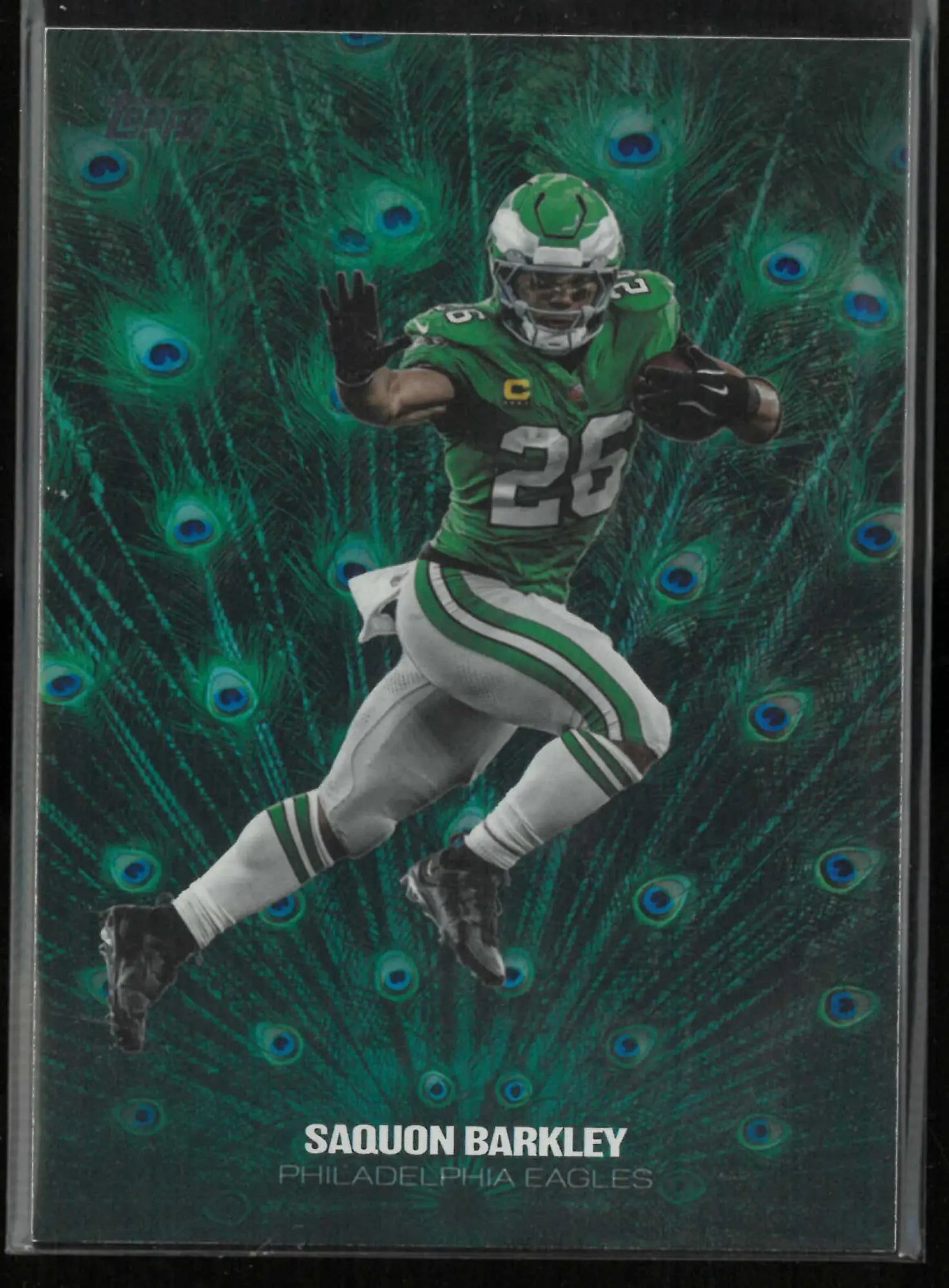 2026 Topps Flagship Struttin Saquon Barkley Case Hit 