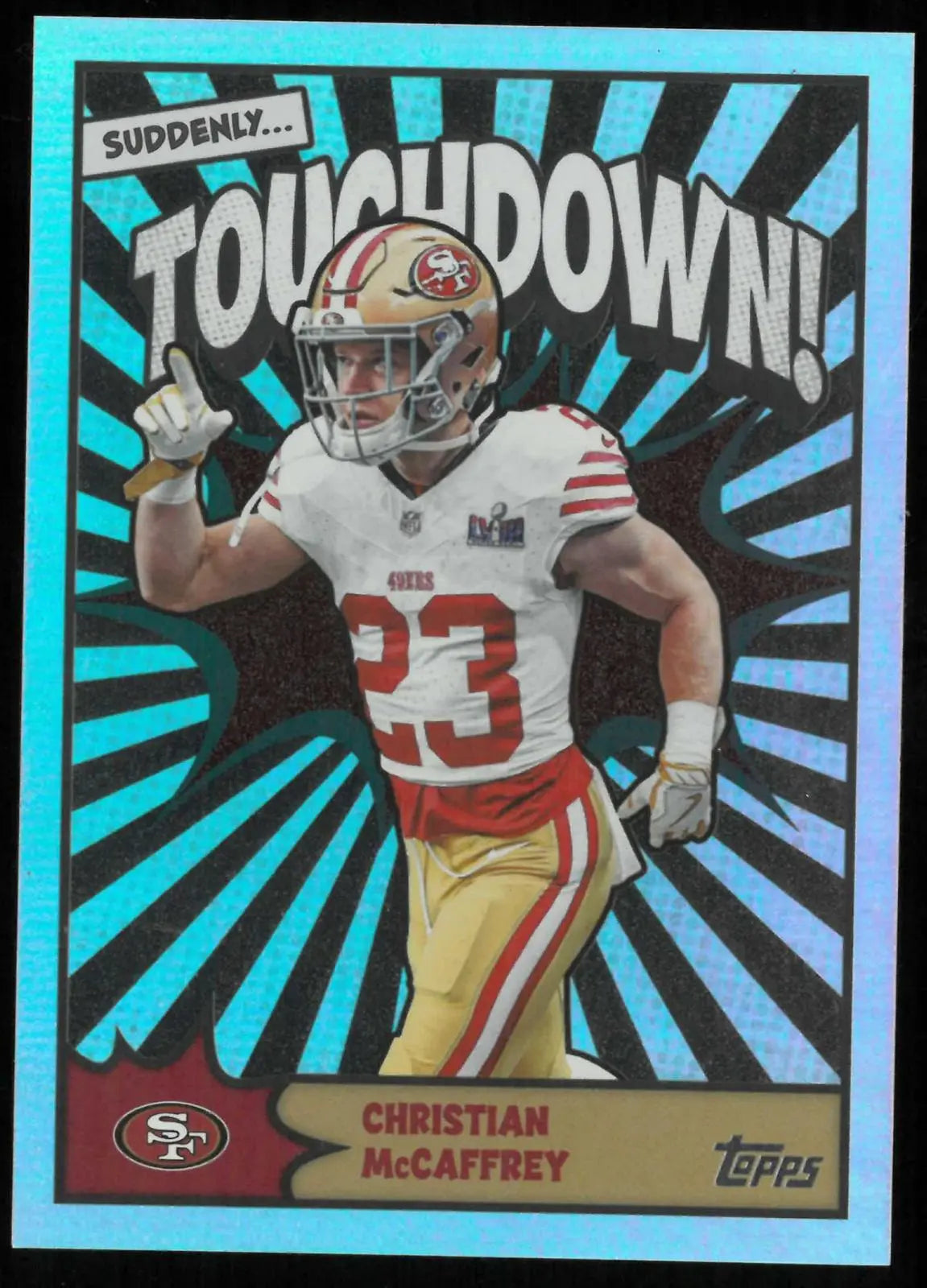2026 Topps Flagship Touchdown! Christian McCaffrey 