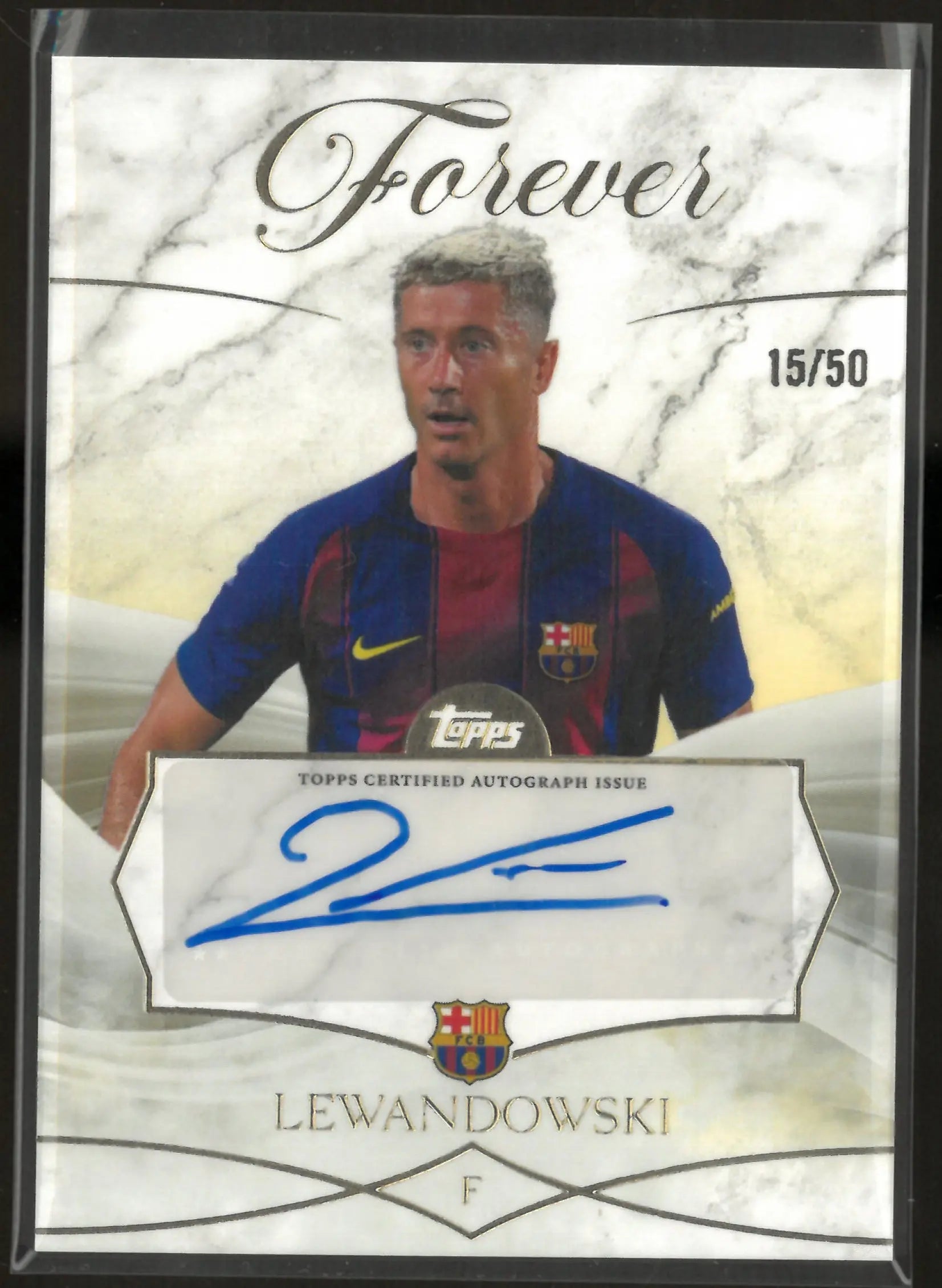 2026 Topps Forever Autograph Robert Lewandowski Auto /50 