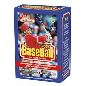 2026 Topps Heritage Baseball 8-Pack Blaster Box 