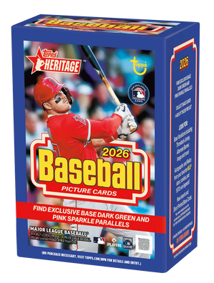 2026 Topps Heritage Baseball 8-Pack Blaster Box 