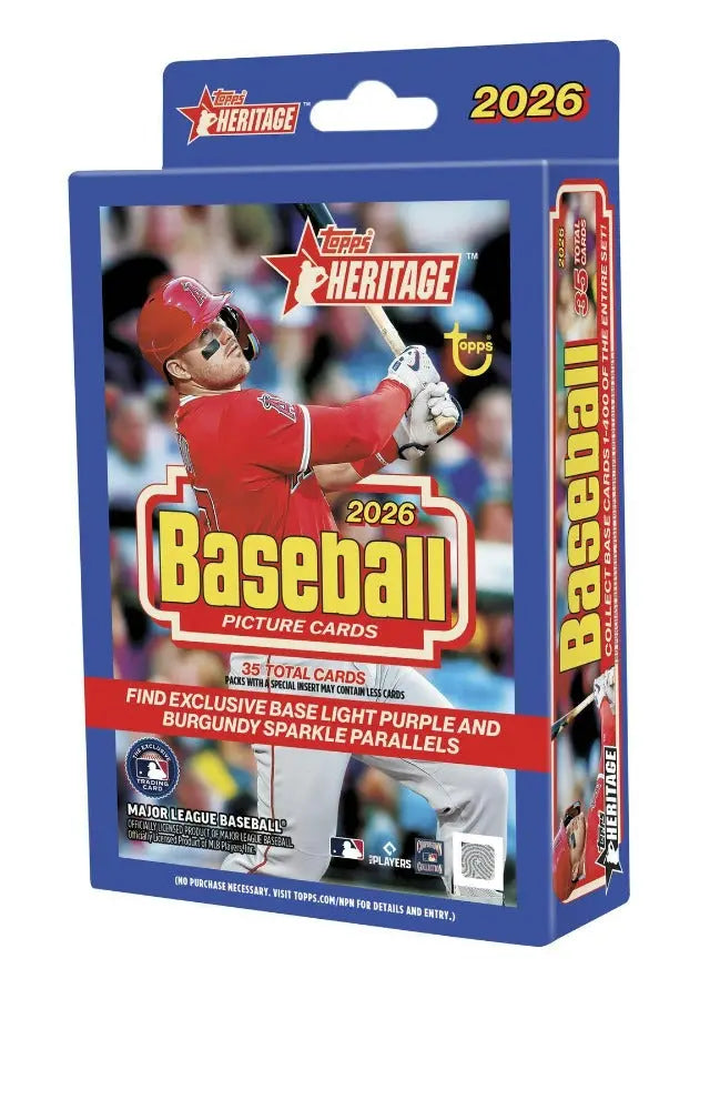 2026 Topps Heritage Baseball Hanger 