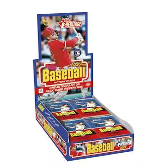 2026 Topps Heritage Baseball Hobby Box 