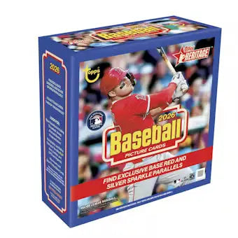 2026 Topps Heritage Baseball Mega Box 