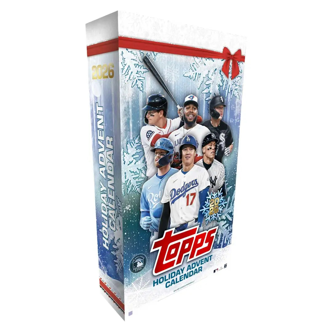 2026 Topps Holiday Baseball Advent Calendar Box 
