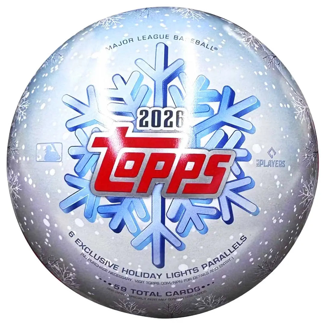 2026 Topps Holiday Baseball Retail Collector Tin 