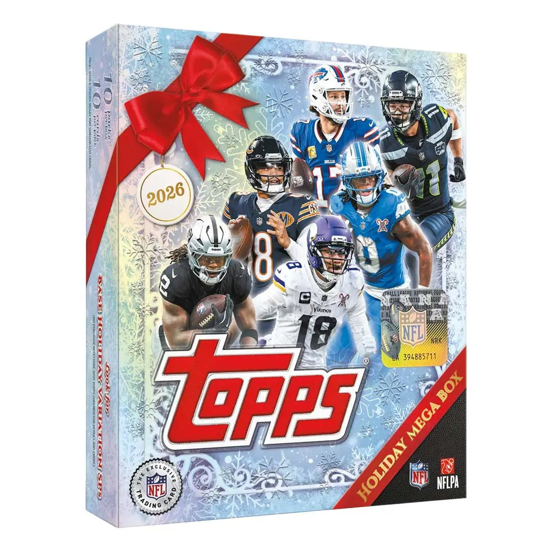 2026 Topps Holiday Football Mega Box 