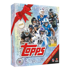2026 Topps Holiday Football Mega Box 