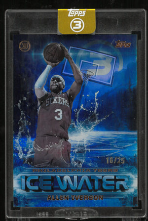2026 Topps Ice Water Allen Iverson /25 