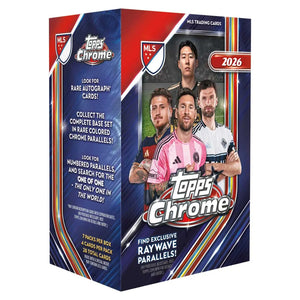 2026 Topps MLS Chrome Soccer Blaster Box 