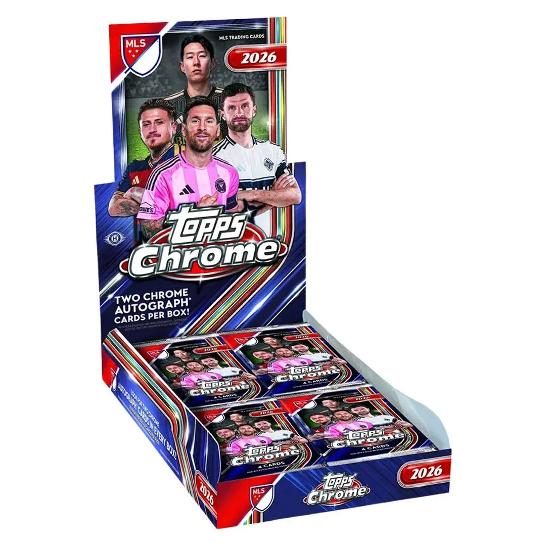 2026 Topps MLS Chrome Soccer Hobby Box 