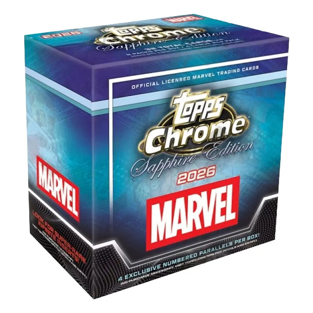 2026 Topps Marvel Comics Chrome Sapphire Edition Box 