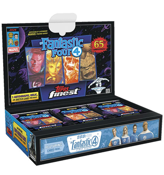 Buy 2026 Topps Marvel Fantastic 4 Hobby Box Online
