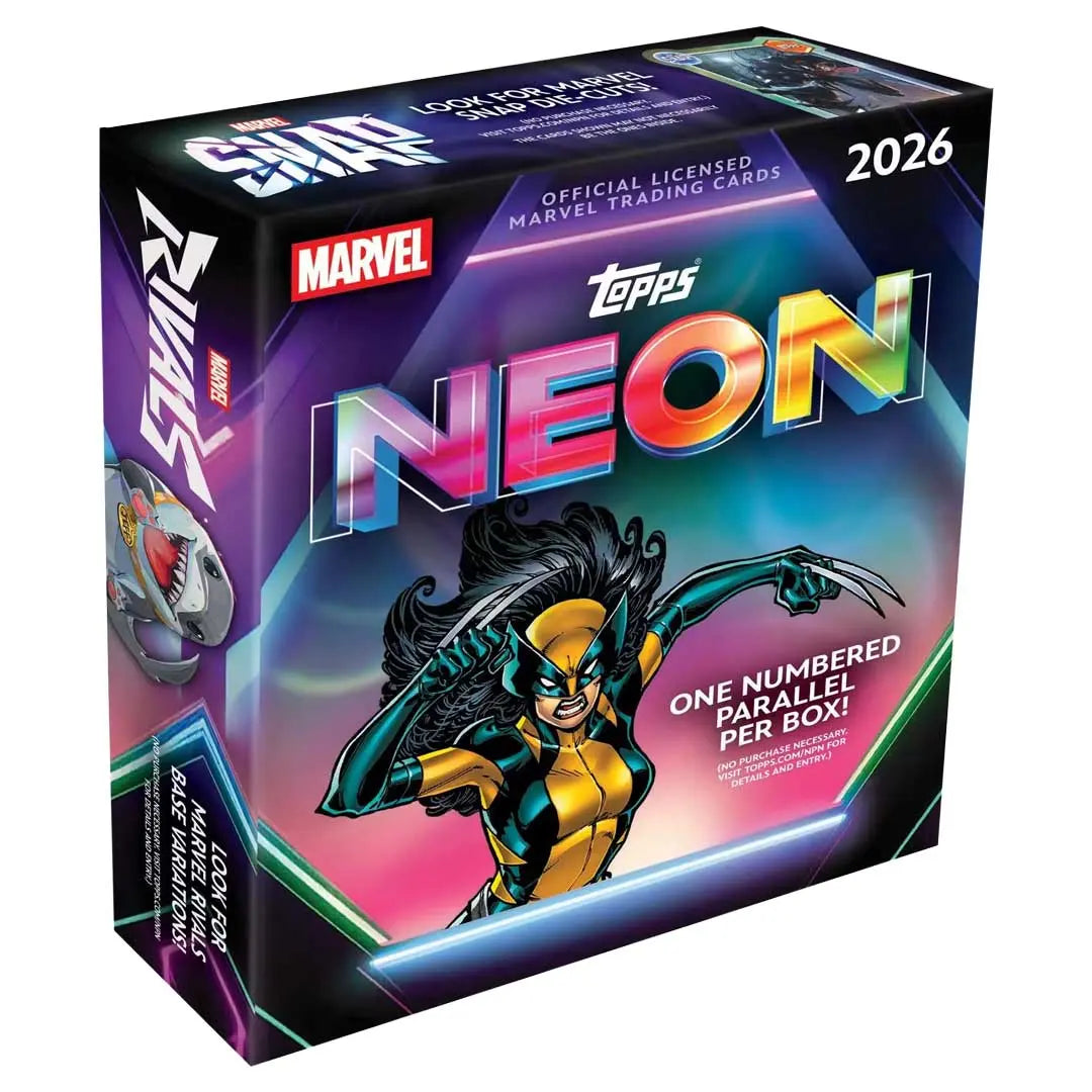 2026 Topps Marvel Neon Mega Box 