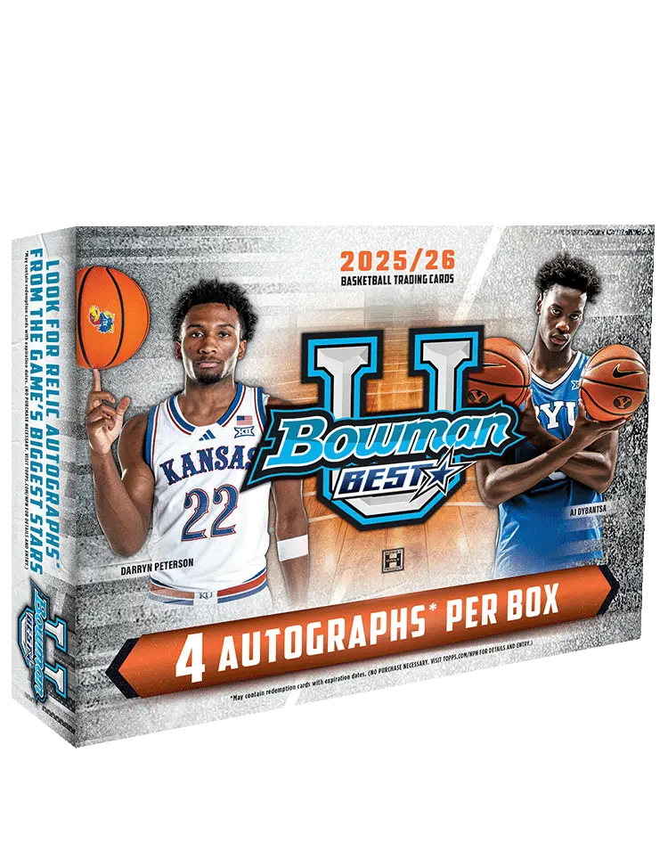 2026 Topps NCAA Basketball Bowman Best Hobby Box 