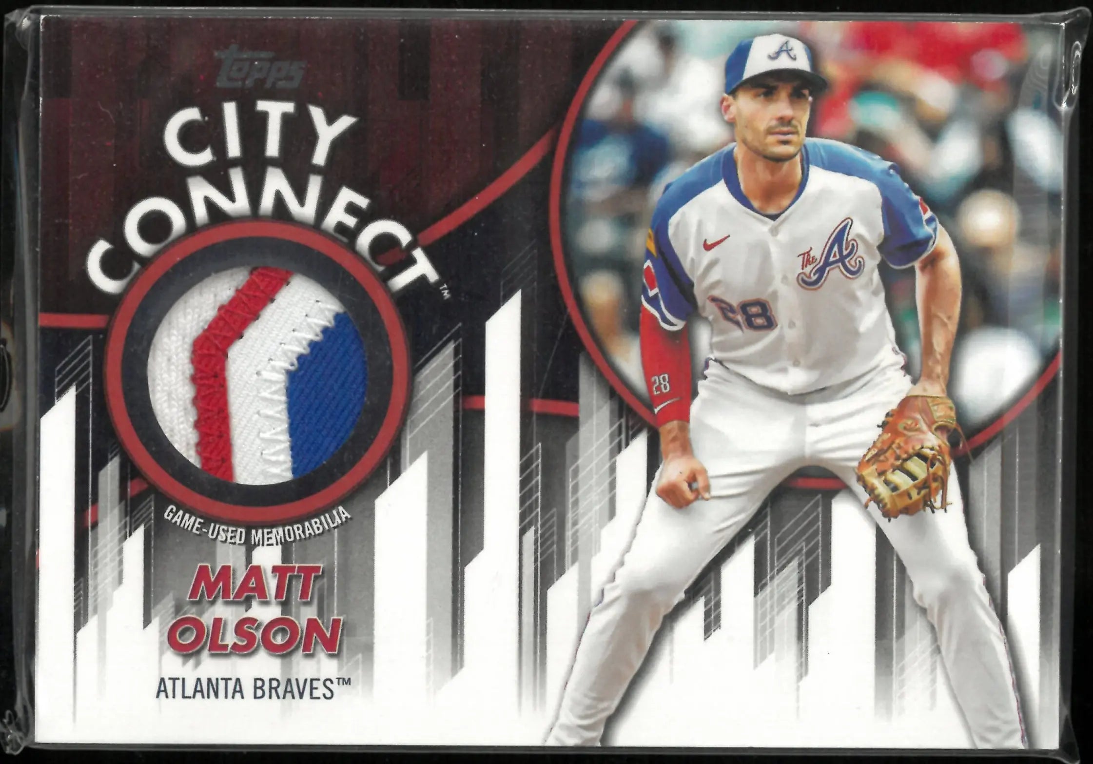 2026 Topps Relic Card City Connect Matt Olson 3/5 Patch 