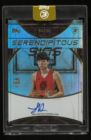 2026 Topps Serendipitous Sigs Autograph Rookie Yang Hansen Auto RC /10 