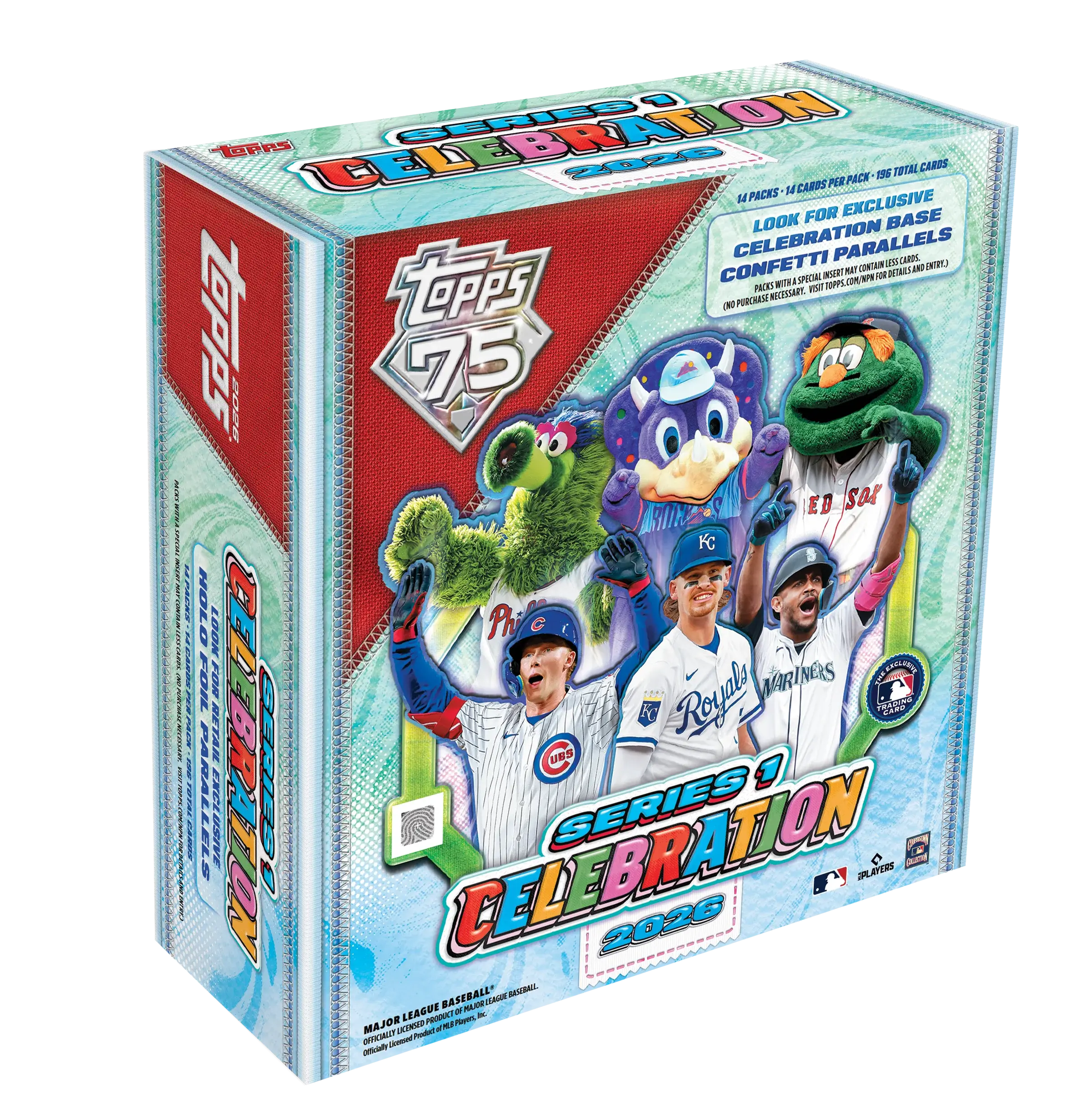 2026 Topps Series 1 Baseball Celebration (Single Pack Sales) 