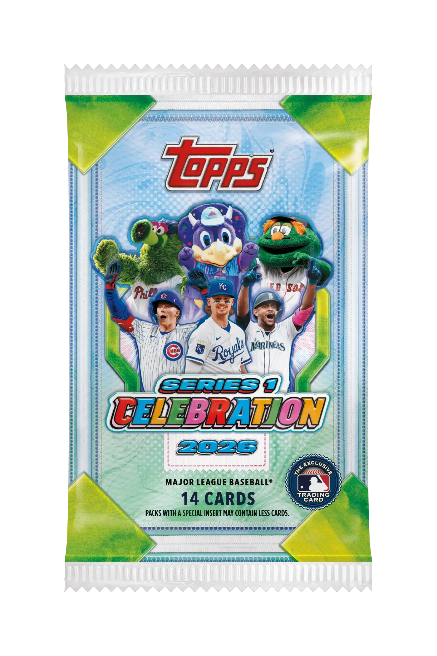 2026 Topps Series 1 Baseball Celebration (Single Pack Sales) 