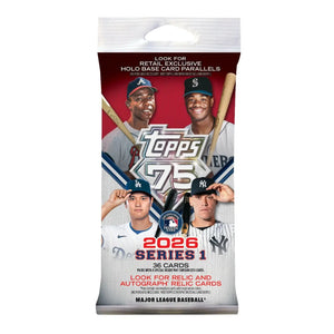 2026 Topps Series 1 Baseball Fat Pack 