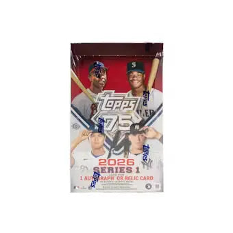 2026 Topps Series 1 Baseball Hobby Box 