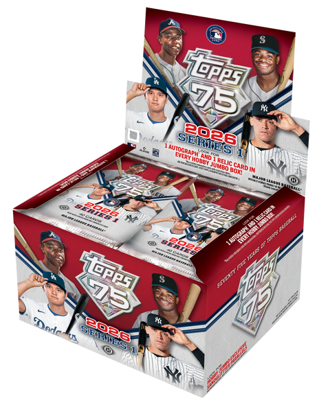 topps 2026 series1 hobby boxシュリンク付き Buy 2026 Topps Series 1 Baseball Hobby Jumbo Box Online