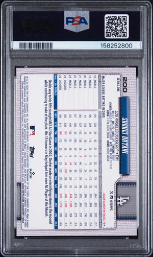 2026 Topps Shohei Ohtani Aqua Rainbow Foil PSA 9 