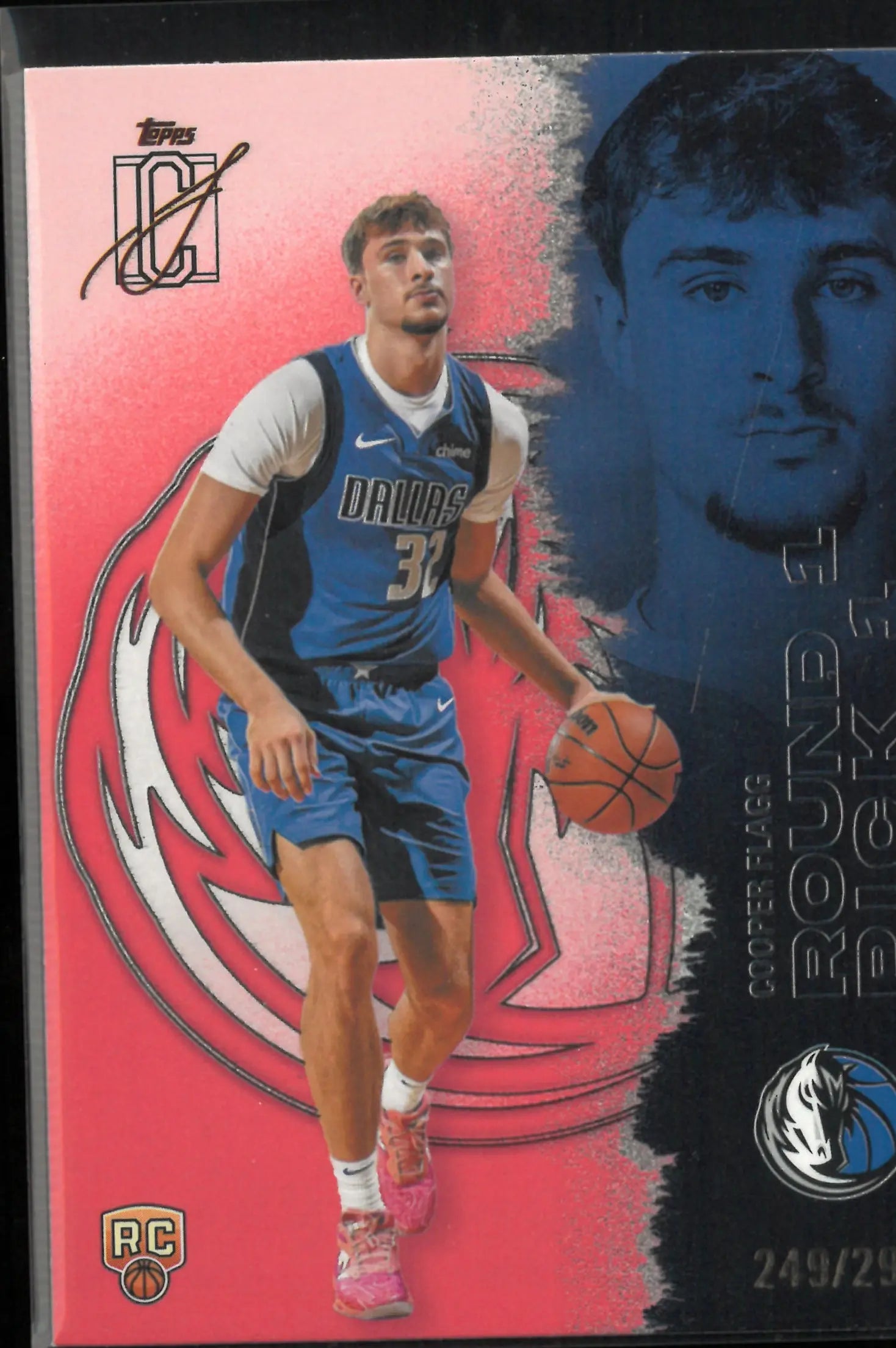 2026 Topps Signature Class Rookie Cooper Flagg Coral /299 RC 