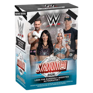 2026 Topps Stadium Club WWE Wrestling Blaster Box 