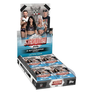 2026 Topps Stadium Club WWE Wrestling Hobby Box 