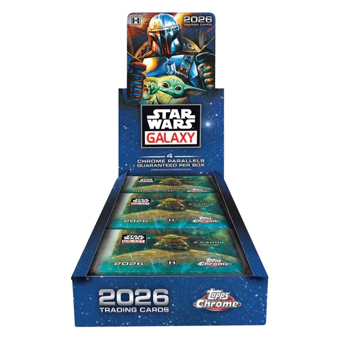 2026 Topps Star Wars Chrome Galaxy Hobby Box 