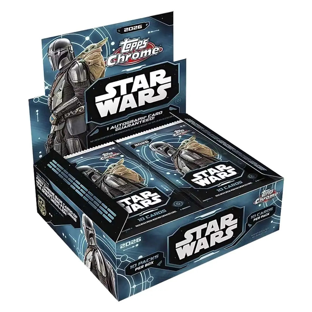 2026 Topps Star Wars Chrome Hobby Box 