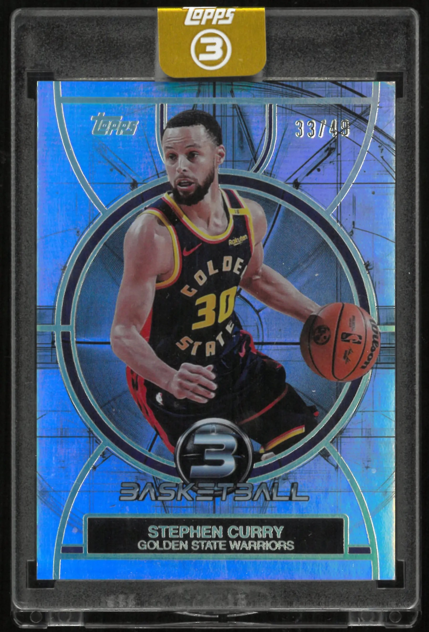 2026 Topps Three Point Stephen Curry /49 