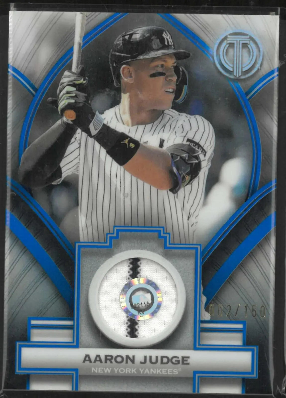 2026 Topps Tribute Stamp Of Approval Patch Aaron Judge Blue /150 