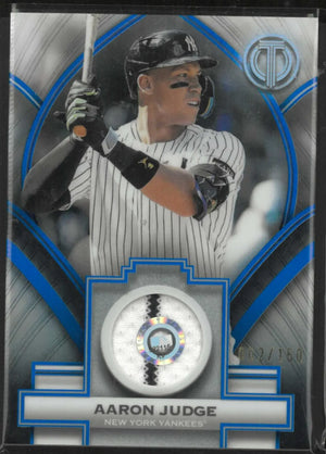 2026 Topps Tribute Stamp Of Approval Patch Aaron Judge Blue /150 