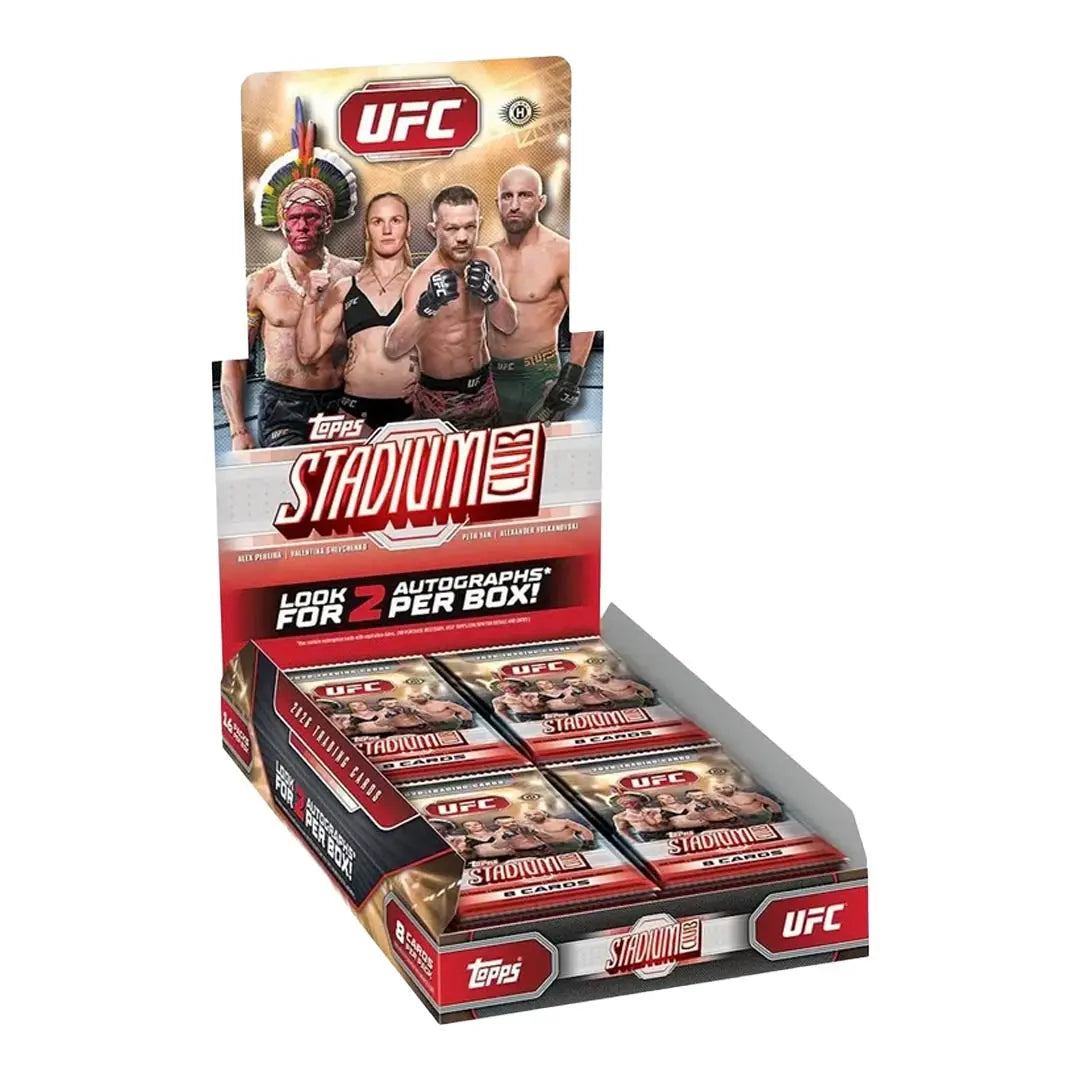 2026 Topps UFC Stadium Club Hobby Box 
